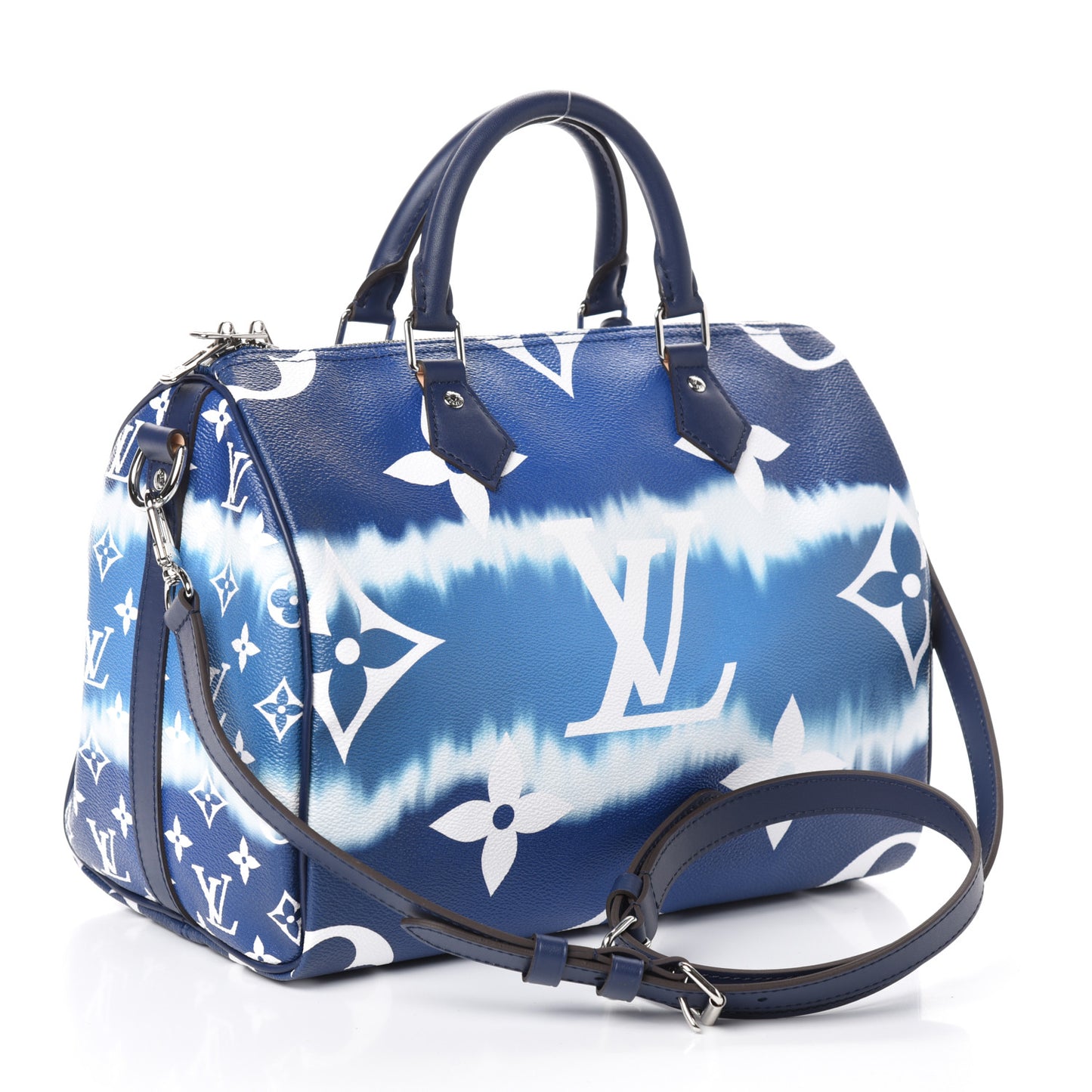 Monogram Escale Speedy Bandouliere 30 Blue