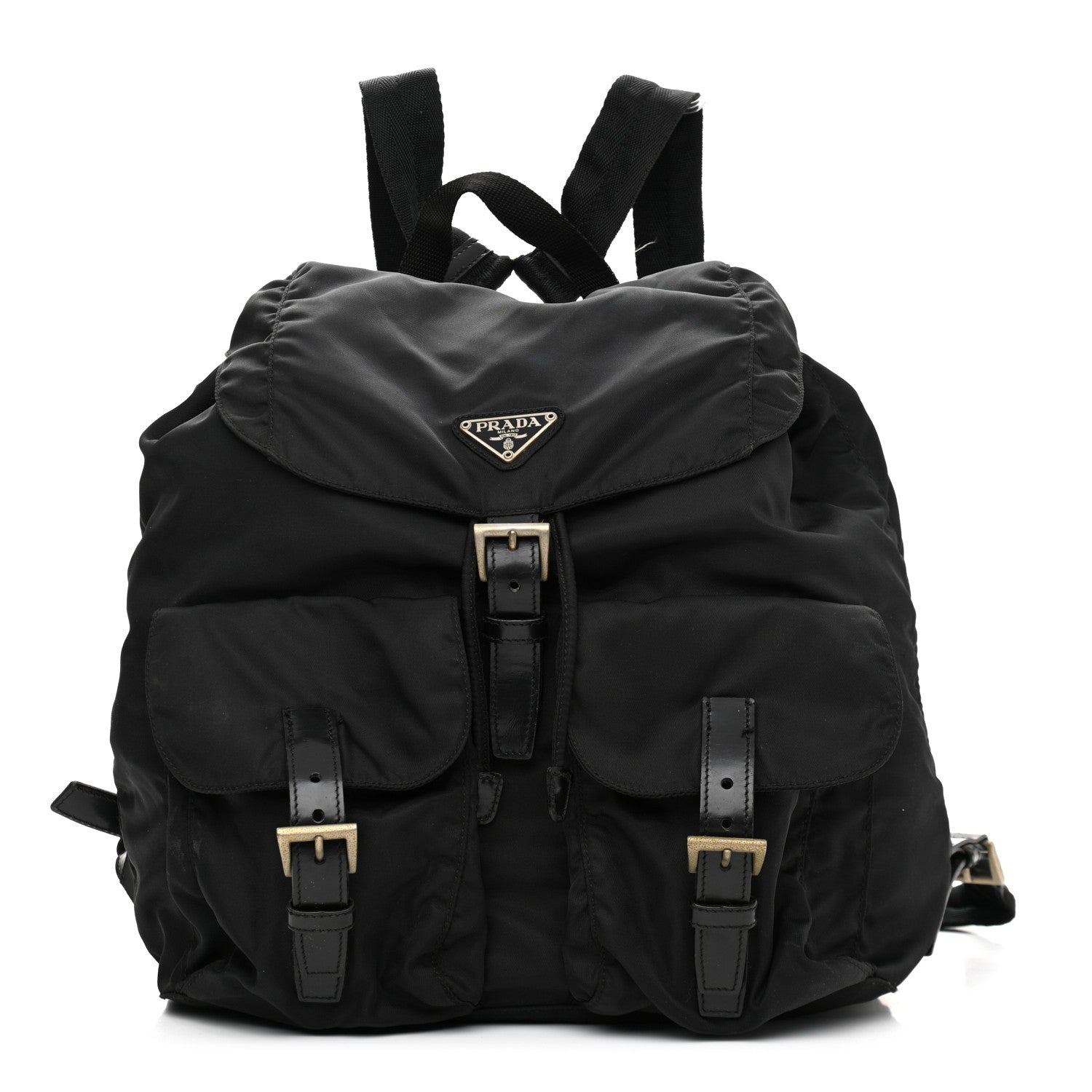 Prada Nylon Vela Medium Backpack Black 1 of 14