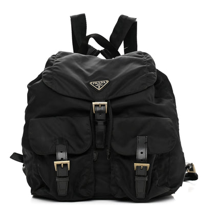 Prada Nylon Vela Medium Backpack Black 1 of 14
