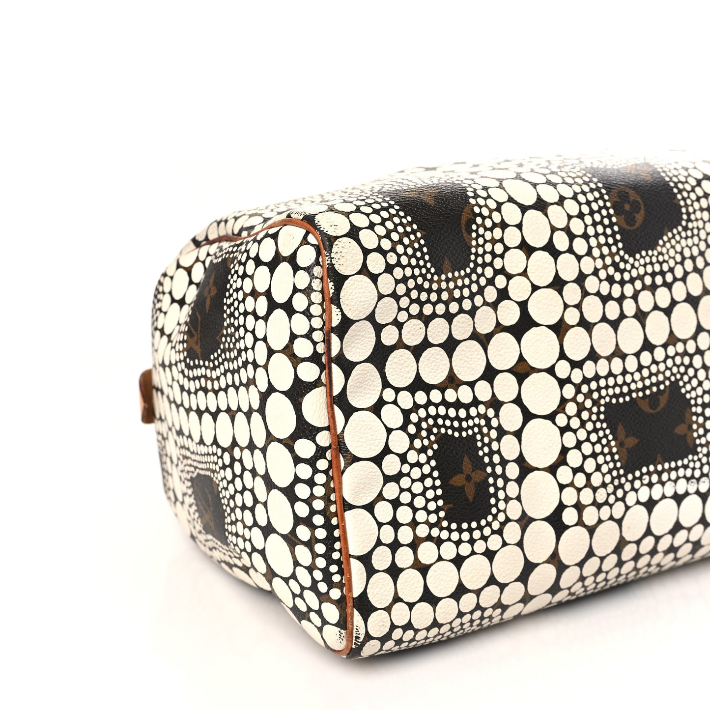Monogram Kusama Town Speedy 30 White