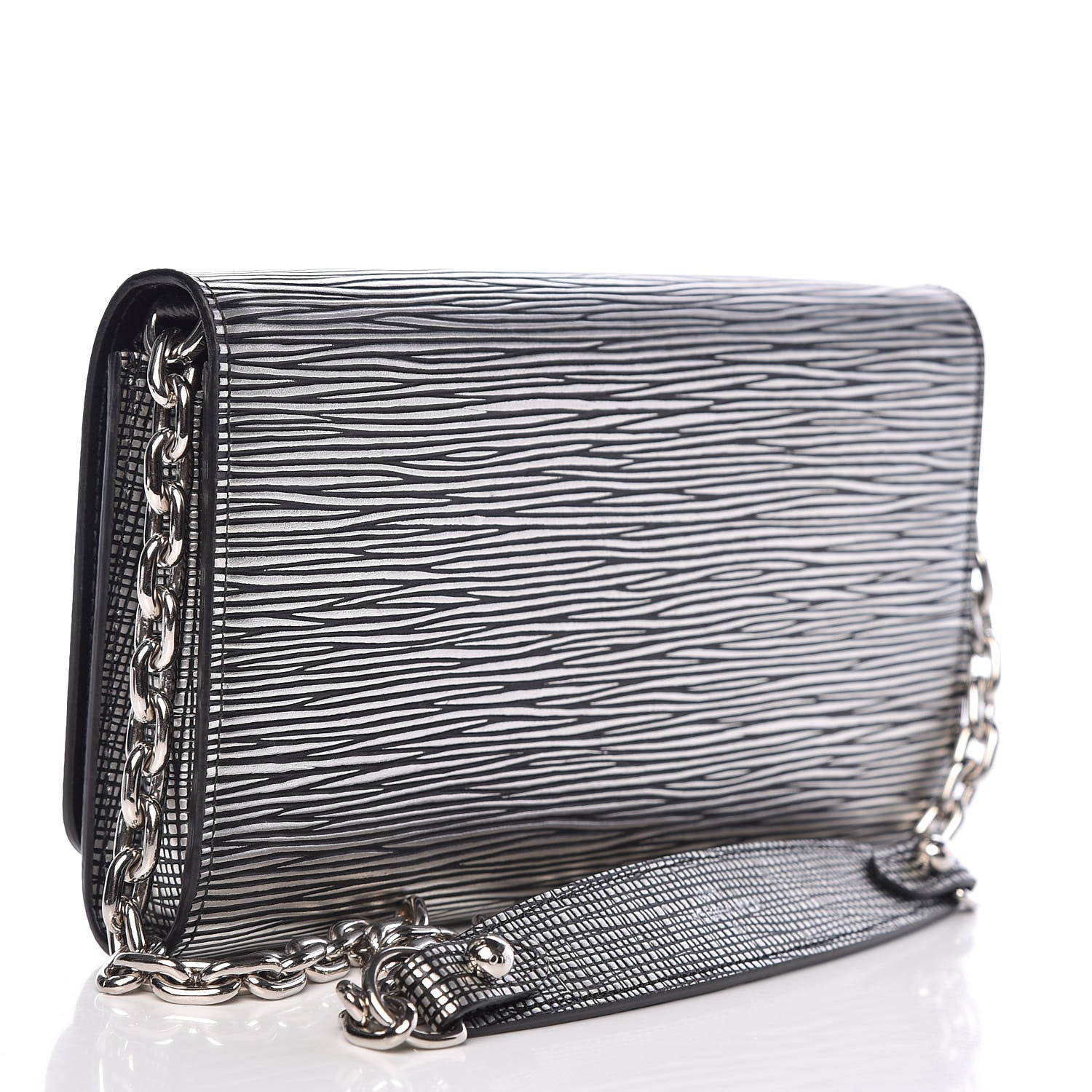 Louis Vuitton Epi Twist Chain Wallet Metal 3 of 9