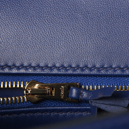 Hermes Epsom Horseshoe Constance 24 Malachite Bleu Sapphire 15 of 21