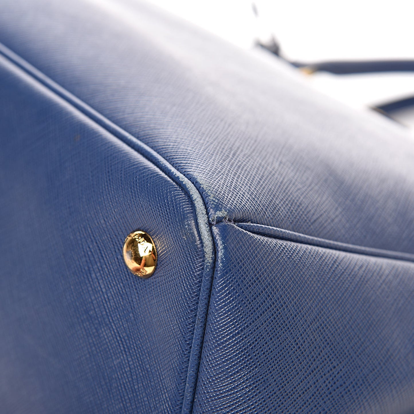 Saffiano Lux Large Tote Bluette