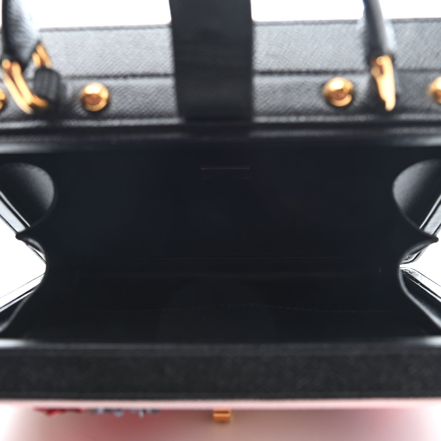 Dolce & Gabbana Dauphine Embellished Box Bag Black Rosa Carne 4 of 4