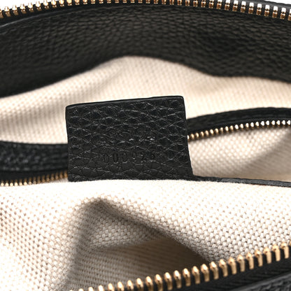 Gucci Pebbled Calfskin Large Soho Hobo Black 7 of 11