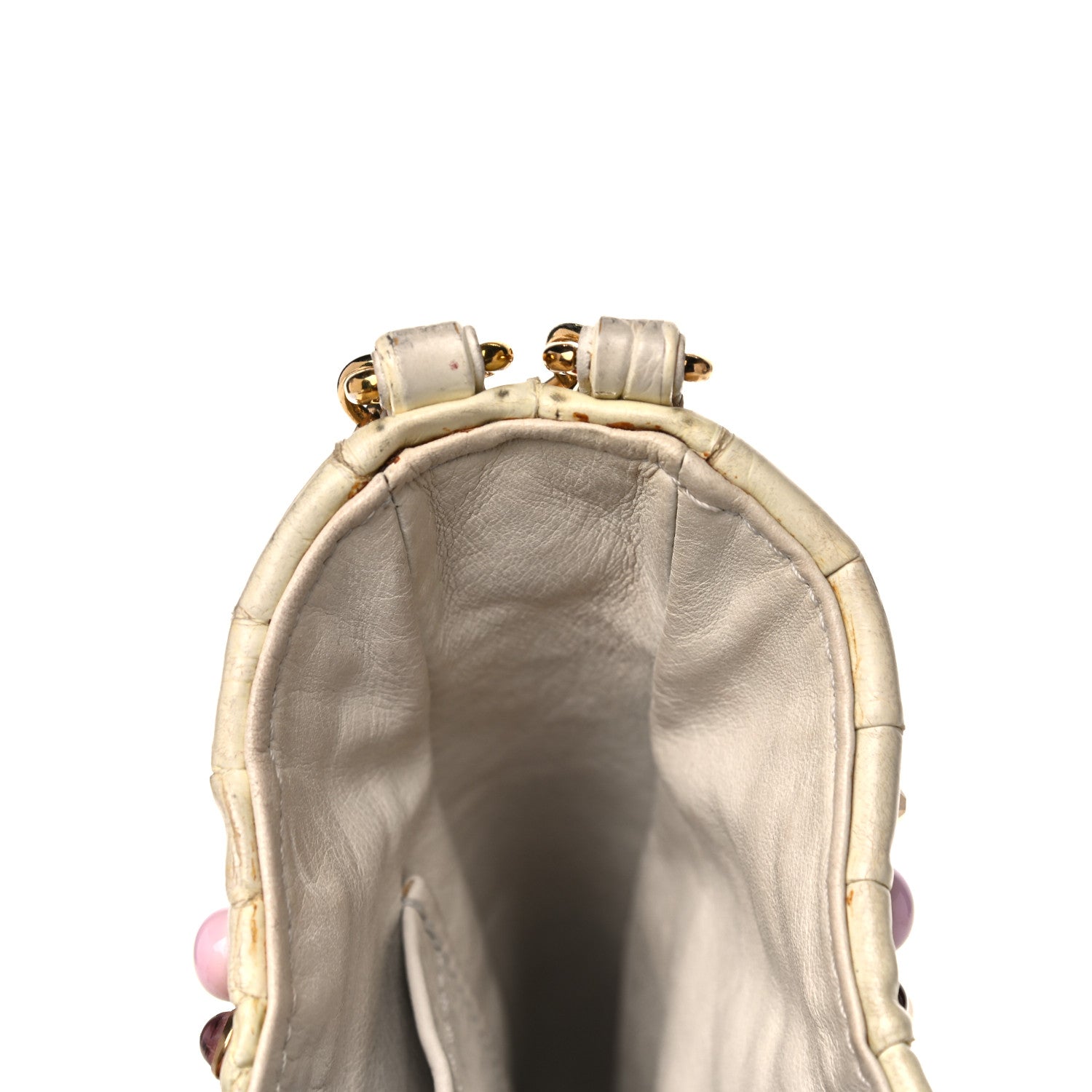 Louis Vuitton Calfskin Pony Hair Les Extraordinaires Tupelo GM White 26 of 27