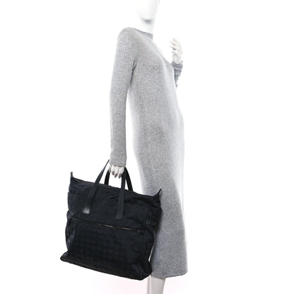 Chanel Nylon Medium Travel Tote Black 2 of 14