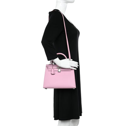 Hermes Epsom Kelly Sellier 25 Mauve Sylvestre 2 of 11