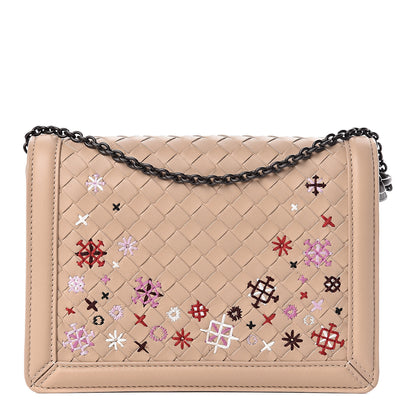 Bottega Veneta Nappa Intrecciato Meadow Flower Mini Montebello Beige 1 of 9