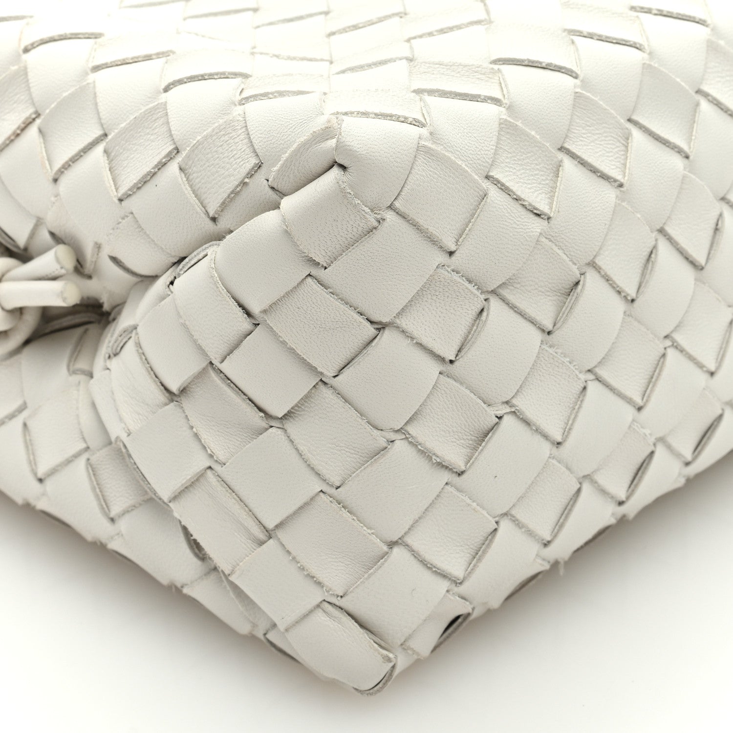 Bottega Veneta Nappa Intrecciato Small Loop Camera Bag Chalk 6 of 7