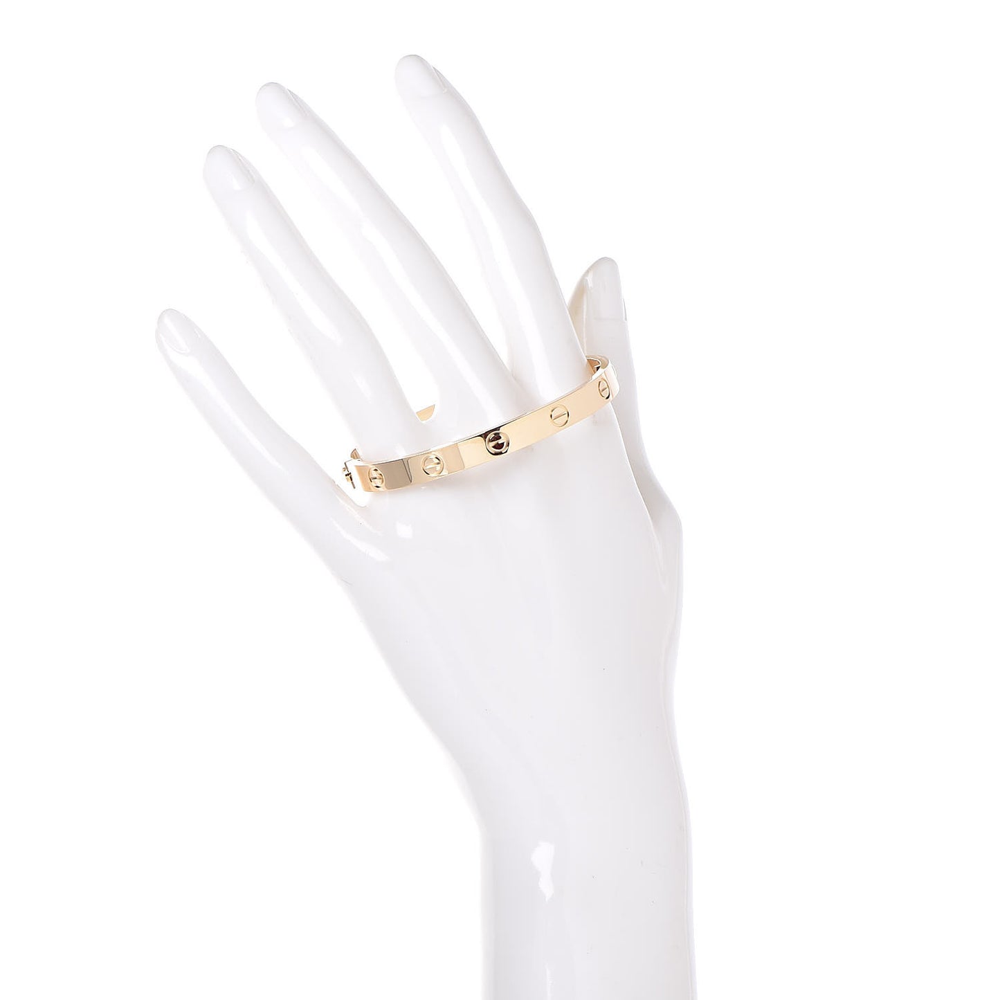 18K Yellow Gold LOVE Bracelet 16