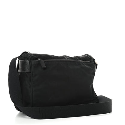 Prada Nylon Vela Messenger Bag Black 2 of 9