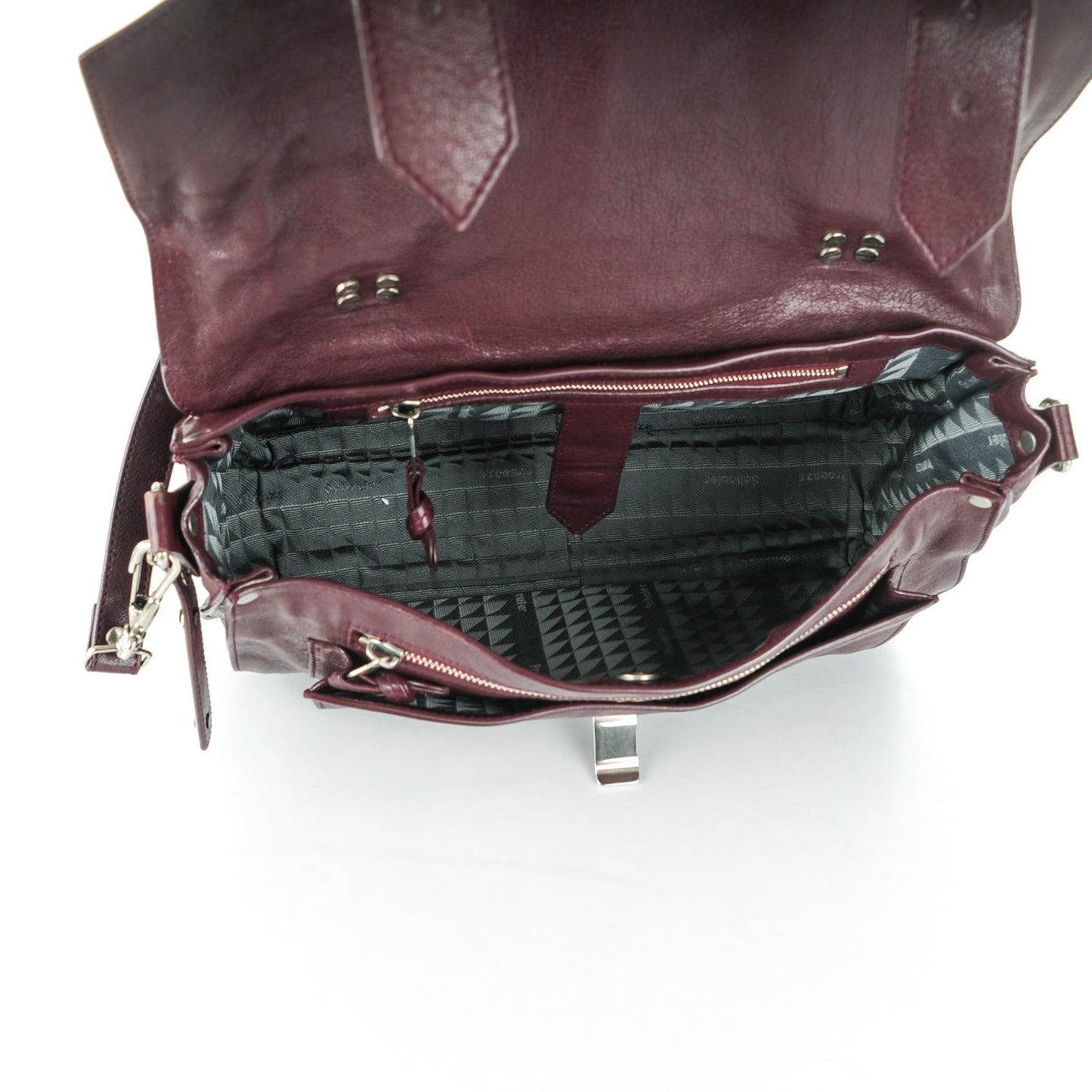 Lambskin Medium PS1 Satchel Oxblood