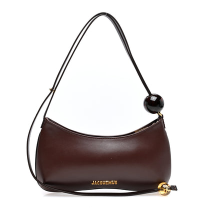 Jacquemus Smooth Calfskin Le Bisou Medium Brown 1 of 9