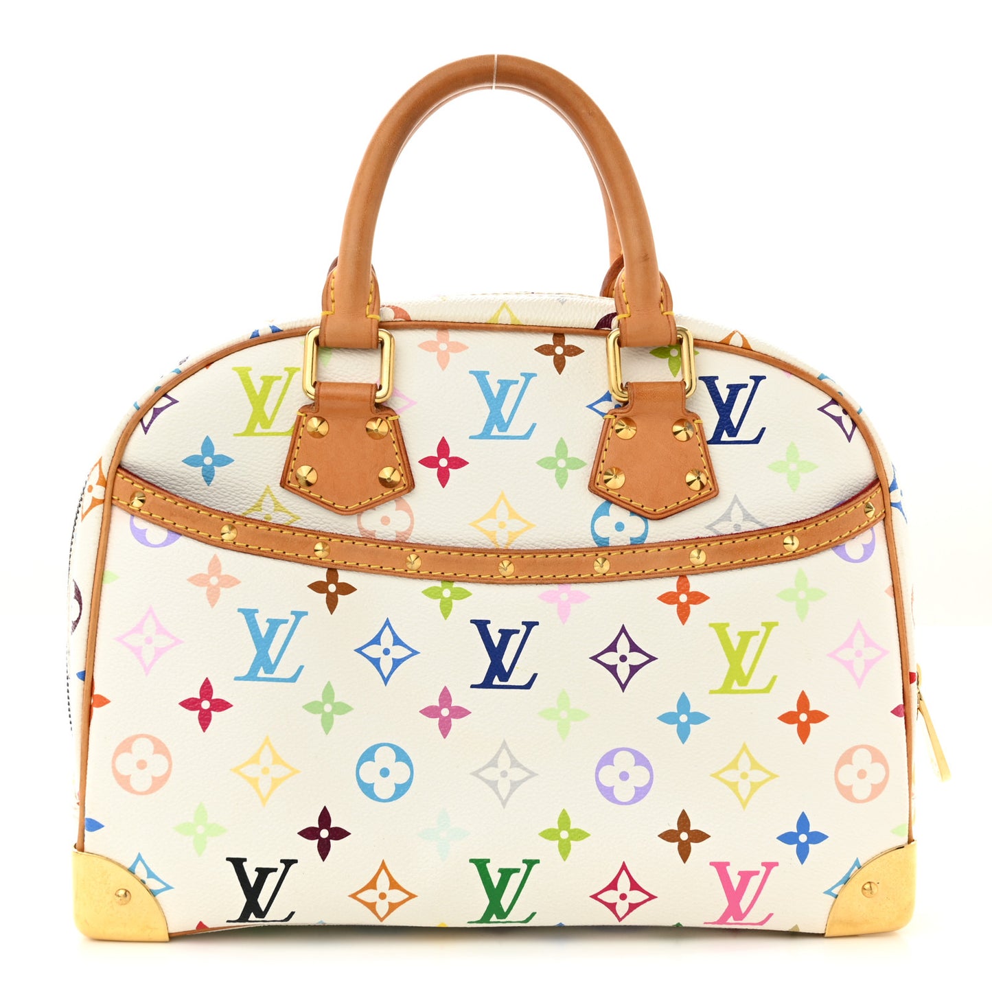 Monogram Multicolor Trouville White