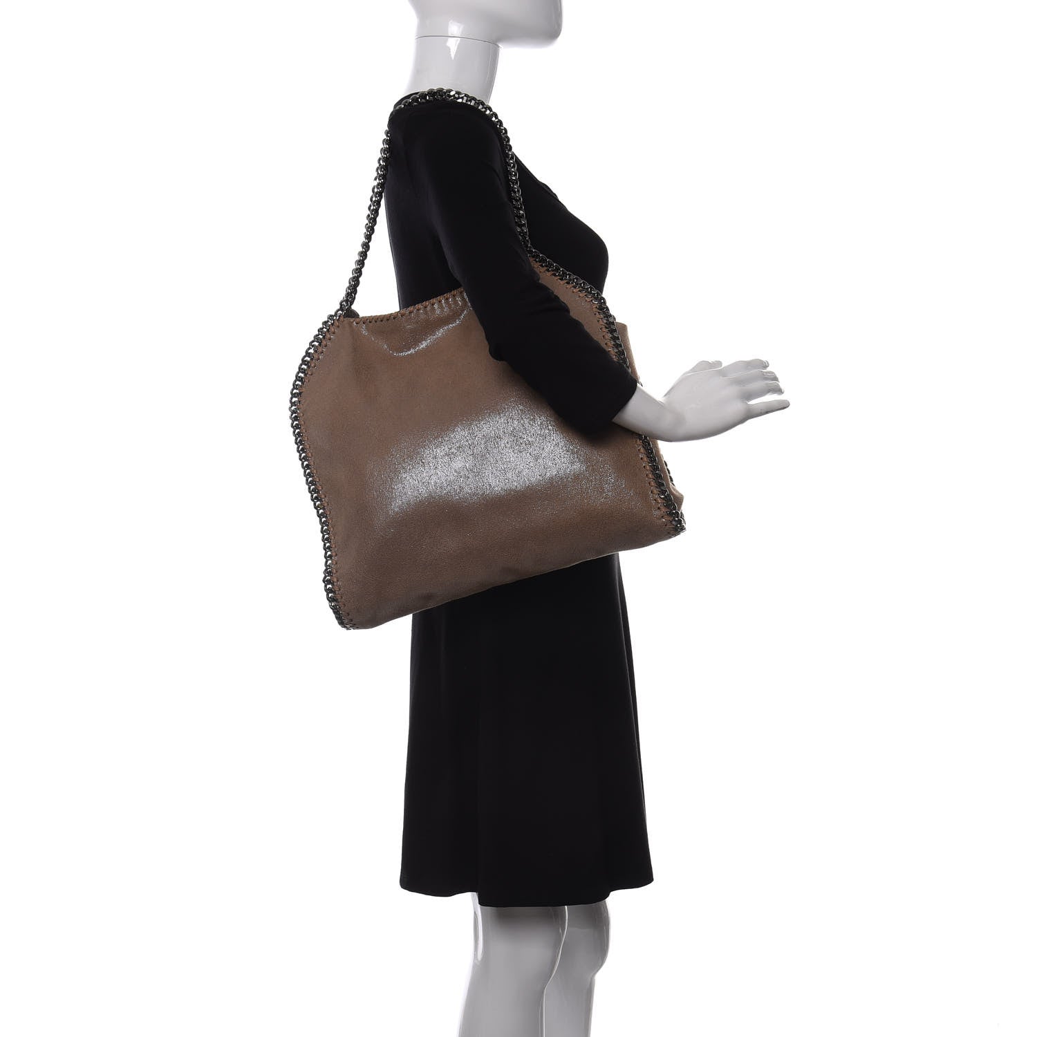 Stella McCartney Shaggy Deer Small Falabella Tote Redwood 2 of 10