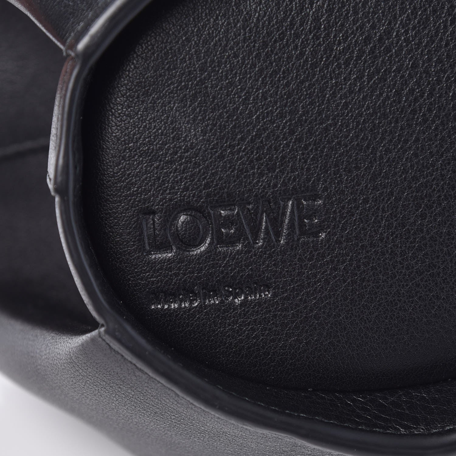 Loewe Calfskin Mini Elephant Crossbody Bag Black 6 of 6