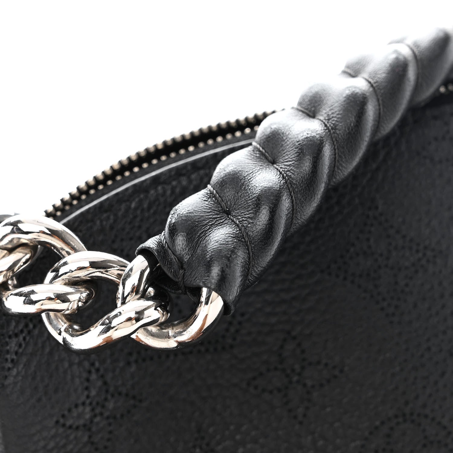 Louis Vuitton Mahina Babylone Chain BB Black 14 of 14