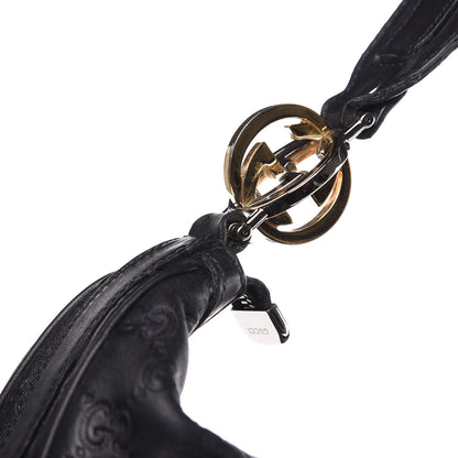 Gucci Guccissima Large GG Twins Hobo Black 12 of 13