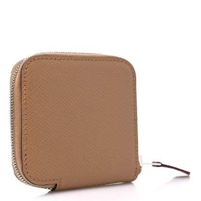 Hermes Epsom Silk'in Coin Purse Chai 3 of 7