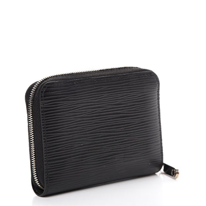 Louis Vuitton Epi Zippy Coin Purse Black 2 of 8