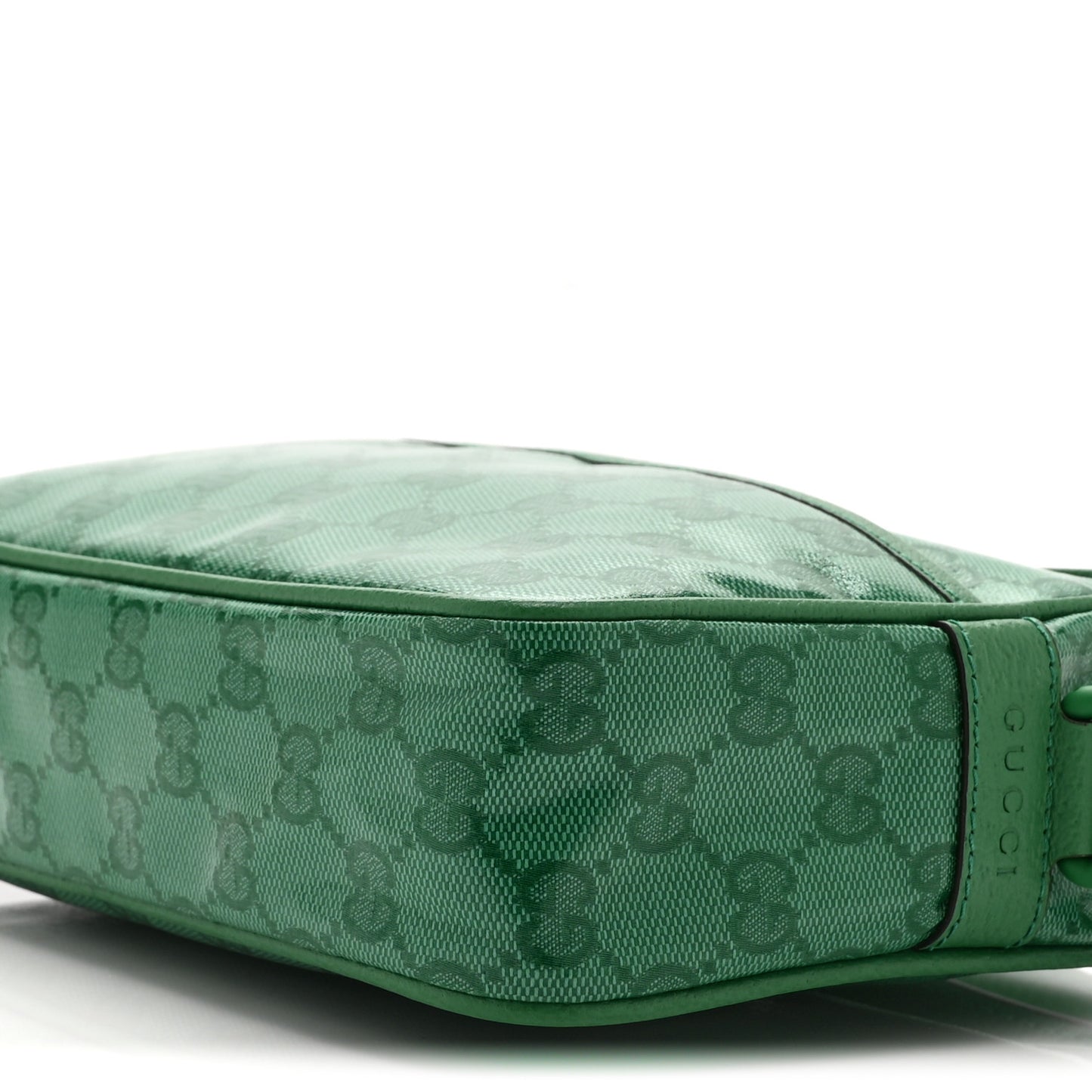 GG Crystal Monogram Mini Shoulder Bag New Shamrock