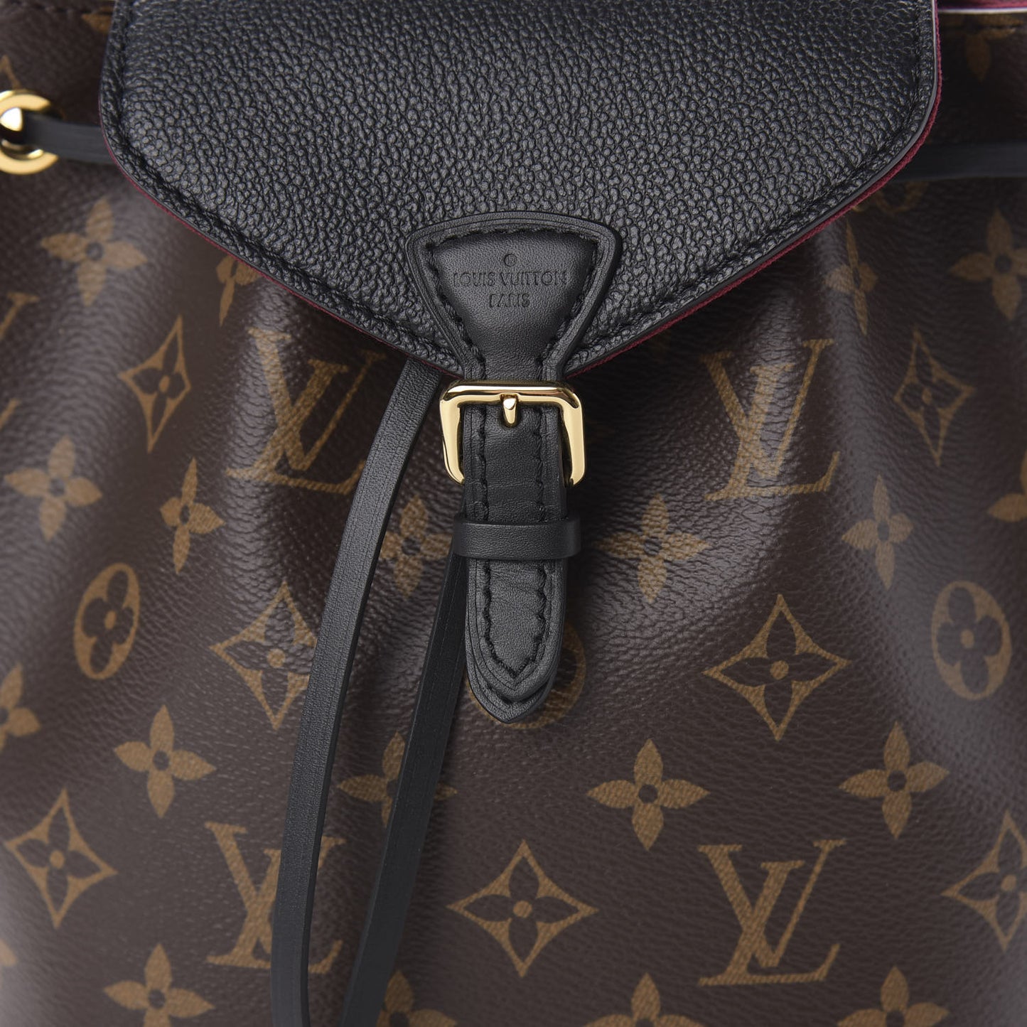 Monogram BB Montsouris NM Backpack Black