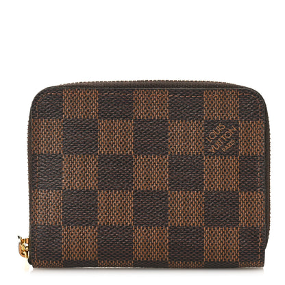 Louis Vuitton Damier Ebene Zippy Coin Purse 1 of 9