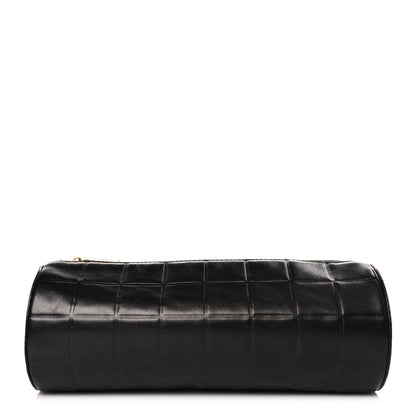 Chanel Lambskin Chocolate Bar Cosmetic Pouch Black 1 of 9