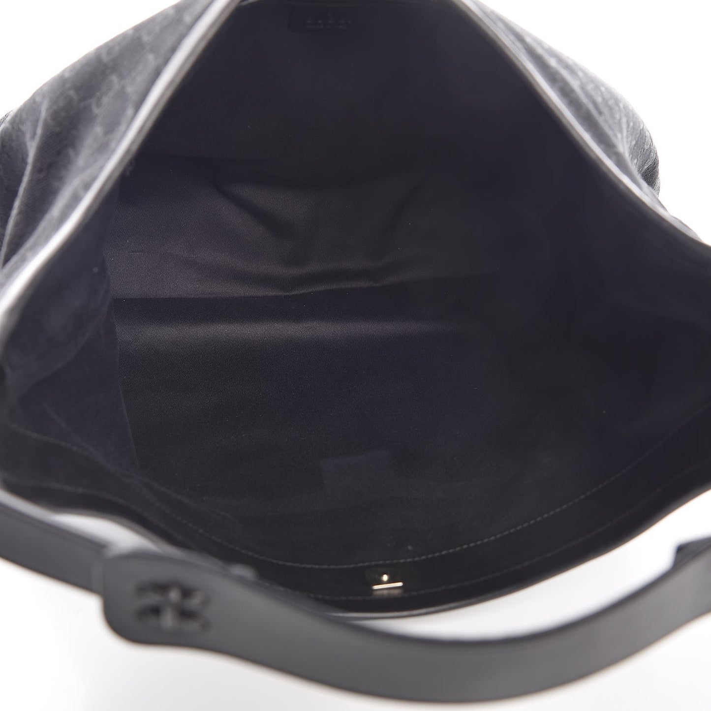 Monogram Small Hobo Black