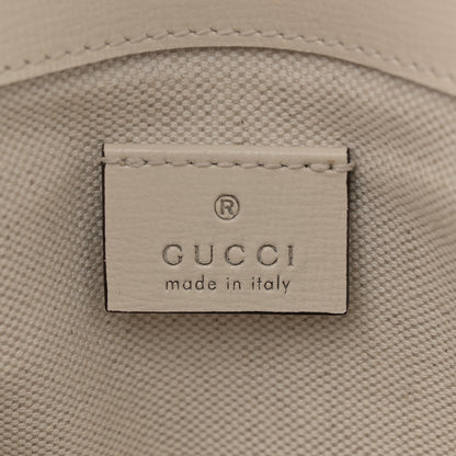 Gucci Azalea Calfskin Web Mini Horsebit 1955 Shoulder Bag Mystic White 6 of 10