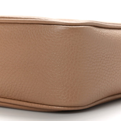 Gucci Pebbled Calfskin Small Soho Disco Bag Camelia 9 of 9