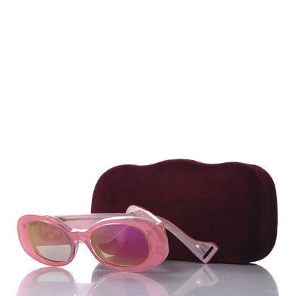 Gucci Acetate Oval Sunglasses GG0517S Pink 8 of 8