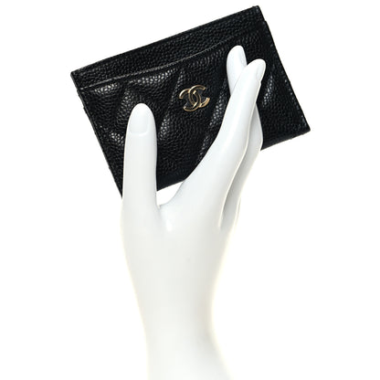 Chanel Caviar Quilted Card Holder Black 2 of 10