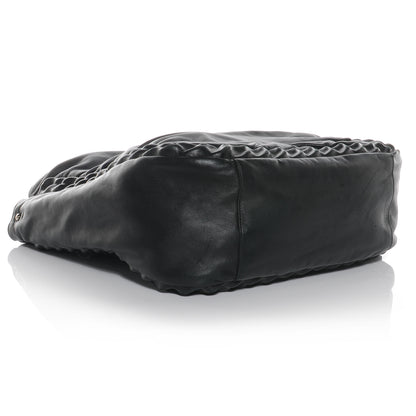 Saint Laurent Leather Large Roady Covered Chain Hobo Black 4 of 8