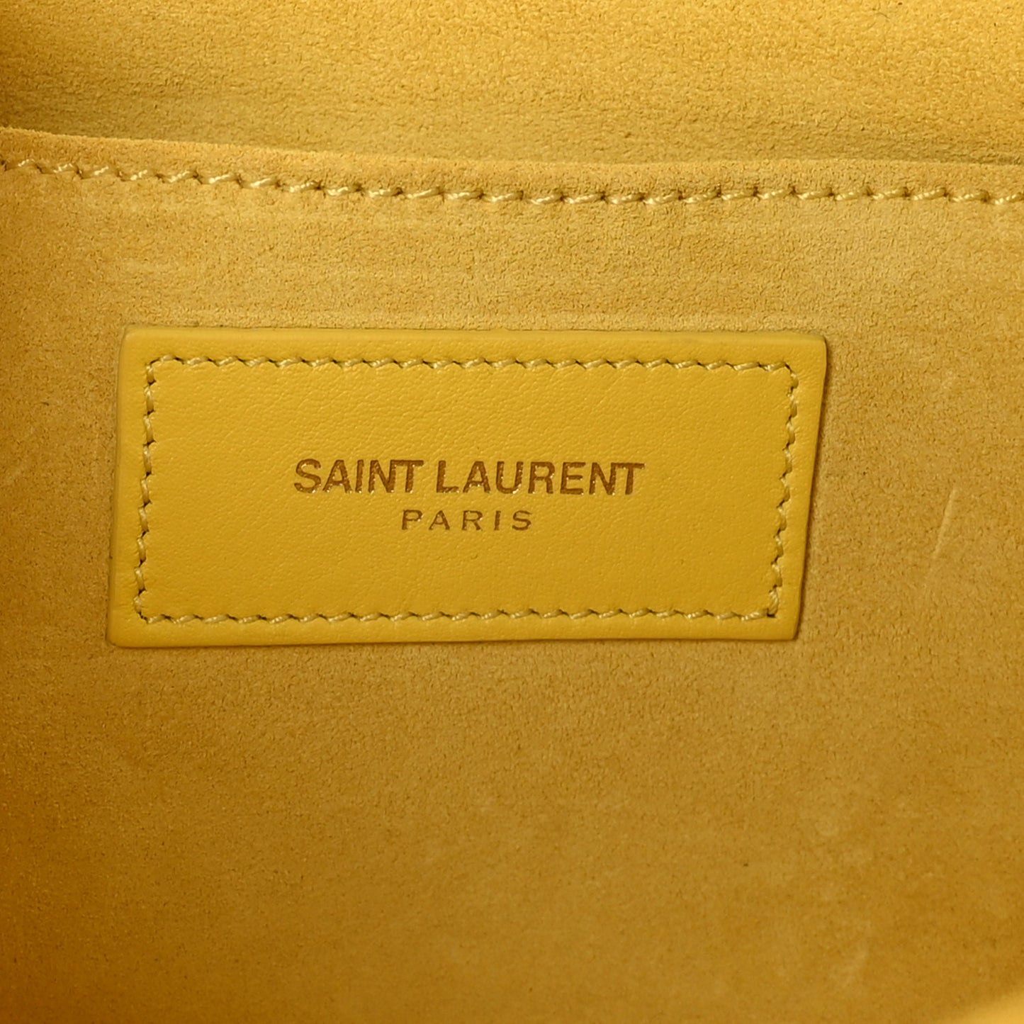 Calfskin Classic Y Ligne Clutch Soleil