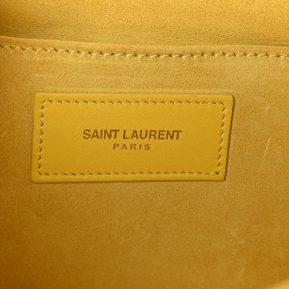Saint Laurent Calfskin Classic Y Ligne Clutch Soleil 6 of 10