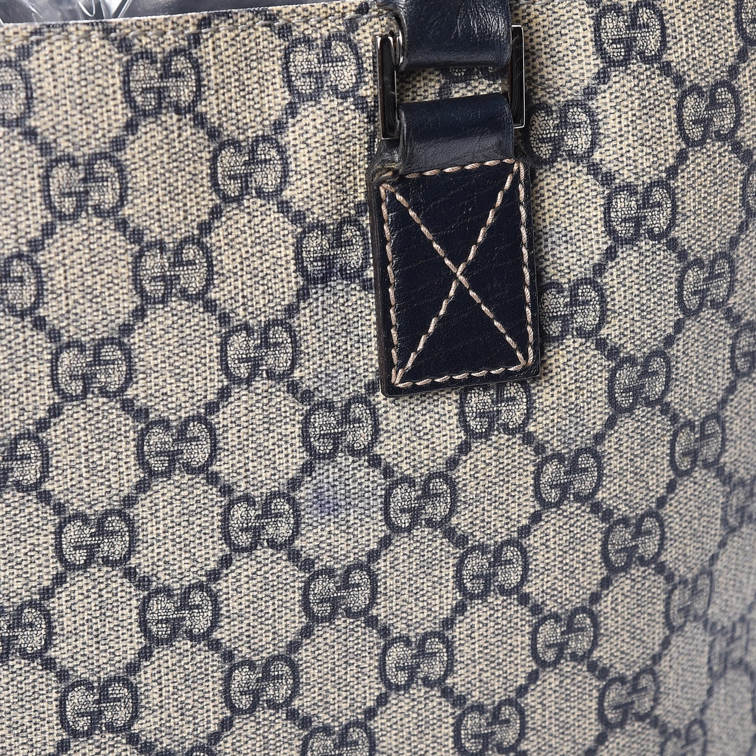 Gucci GG Plus Monogram Small Vertical Tote Blue 21 of 26