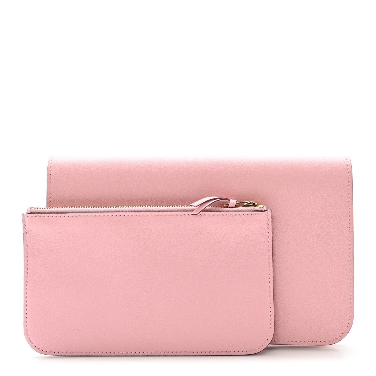 Hermes Swift Dogon Duo Wallet Rose Sakura 3 of 9