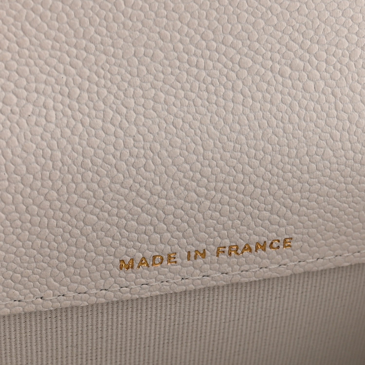 Chanel Caviar Quilted Flap Card Holder Wallet White 7 of 11