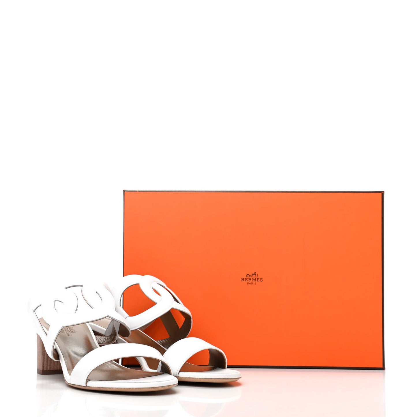 Nappa Bikini Sandals 39 White