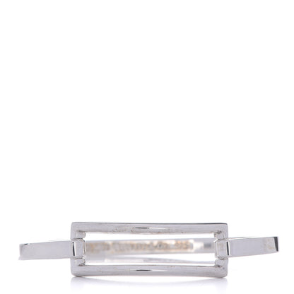 Tiffany Sterling Silver Rectangle Bangle Bracelet 1 of 7