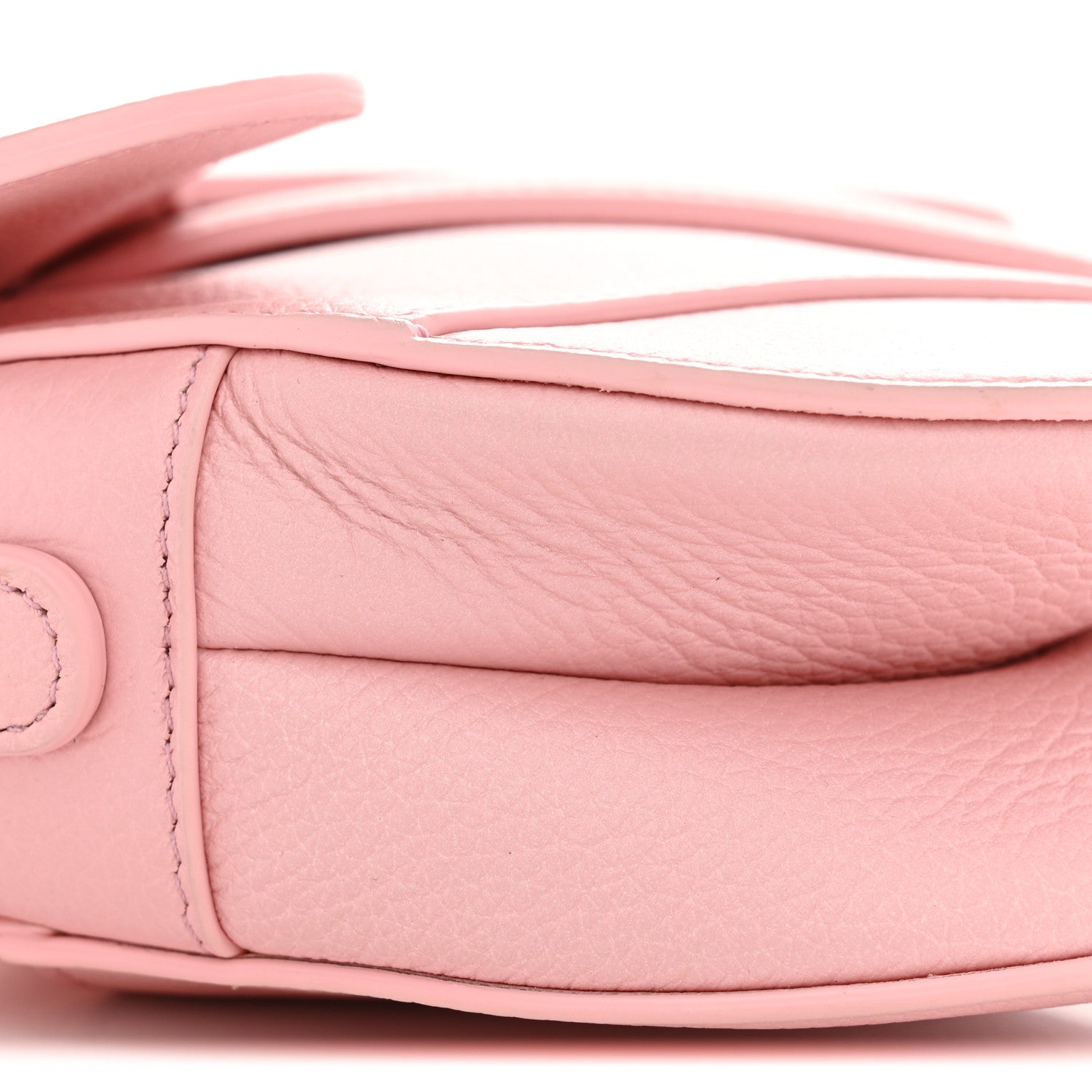 Christian Dior Deerskin Mini Saddle Bag With Strap Melacoton 9 of 10