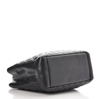 Chanel Caviar Quilted Grand Shopping Tote GST Black 5 of 10
