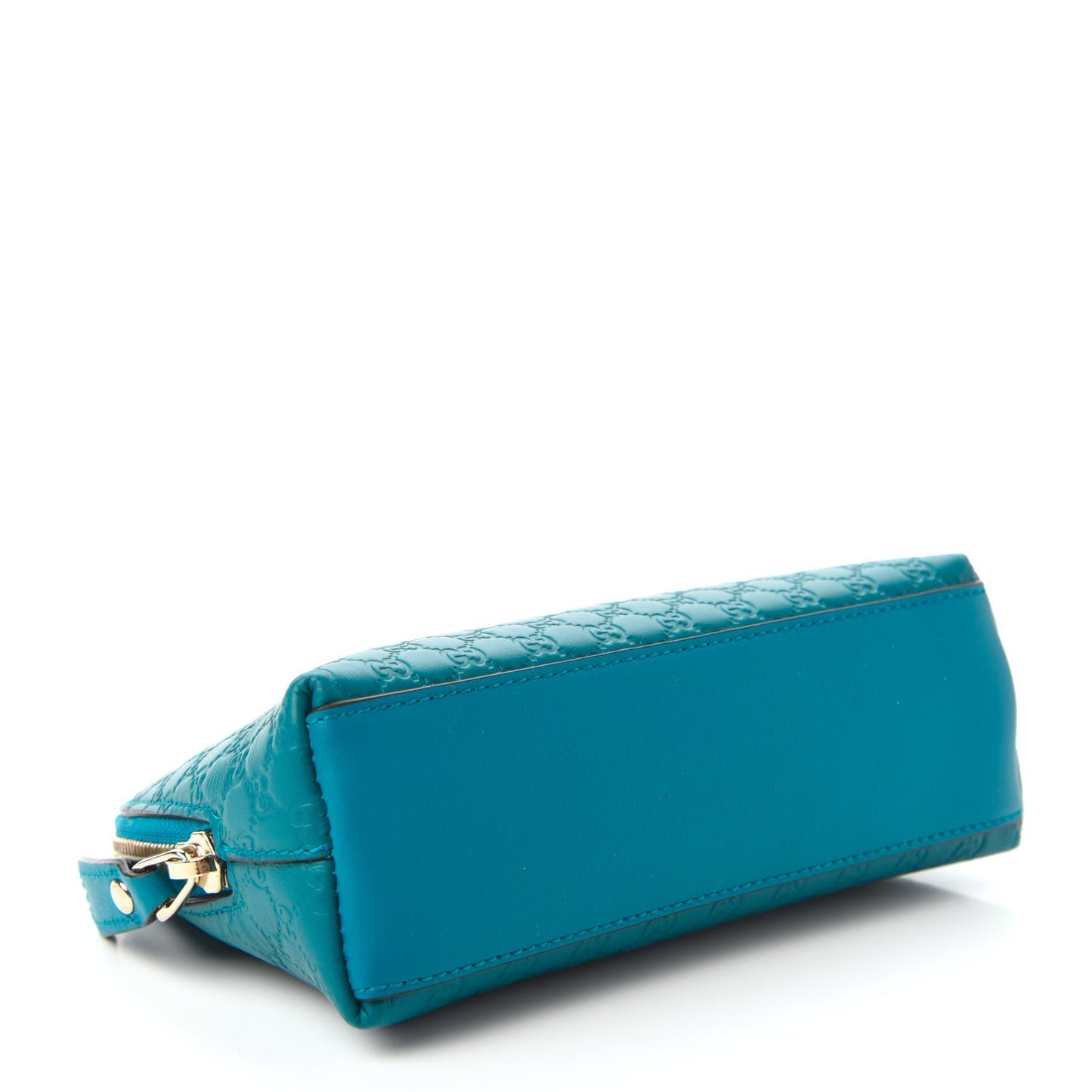 Microguccissima GG Cosmetic Case Deep Cobalt
