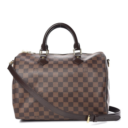 Louis Vuitton Damier Ebene Speedy Bandouliere 30 1 of 11