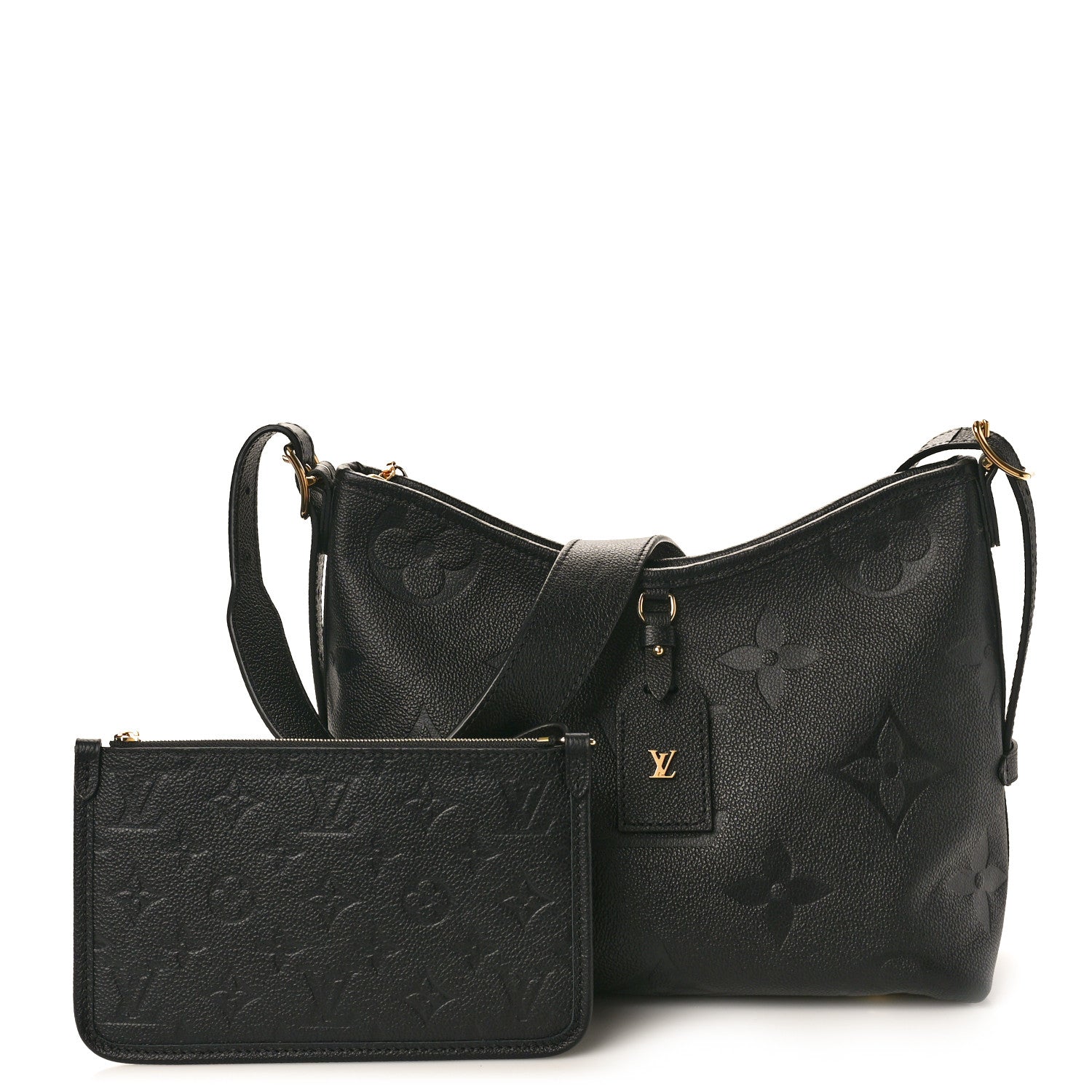 Louis Vuitton Empreinte Carryall PM Black 3 of 11