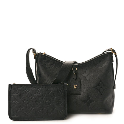 Louis Vuitton Empreinte Carryall PM Black 3 of 11