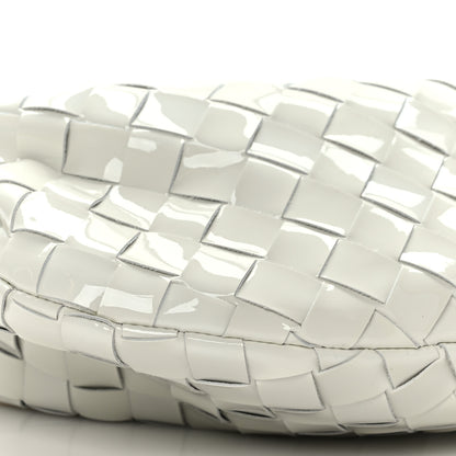 Bottega Veneta Patent Nappa Intrecciato Mini Jodie White 7 of 8