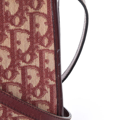 Christian Dior Monogram Shoulder Bag Red 7 of 13